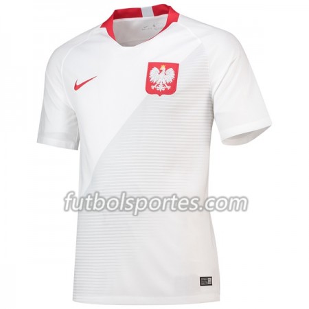 Camisetas Polonia Primera Equipacion Mundial 2018